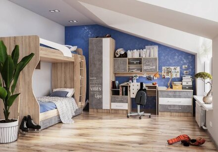 Модульная детская Колибри Лофт 