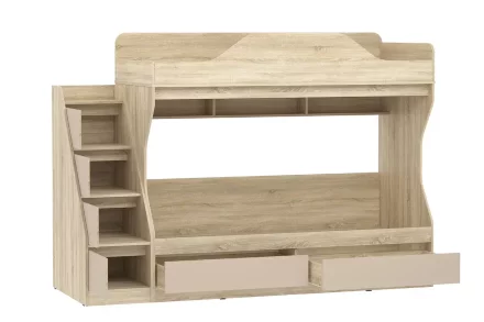 Двухъярусная Кровать Акварель НМ 041.51 