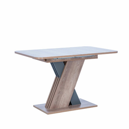 Стол раздвижной Гросс, Дуб сакраменто/ Антрацит 