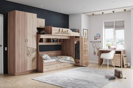 Кровать с ящиками Орион 