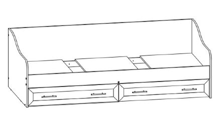 Кровать Вега NEW  