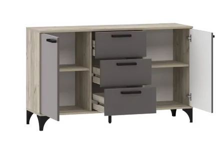 Тумба Марсель НМ 013.79, софт графит 