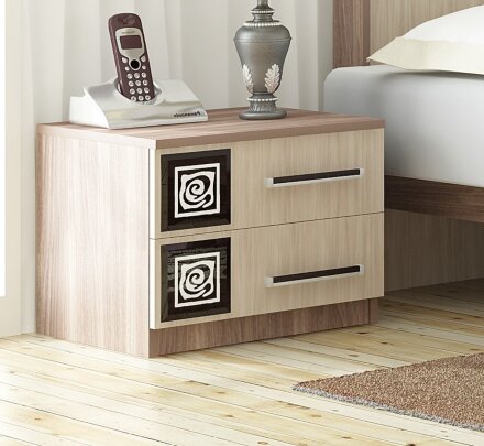 Тумба прикроватная Коста-Рика, ясень шимо 