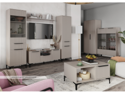 Шкаф со стеклом Кимберли, Кашемир