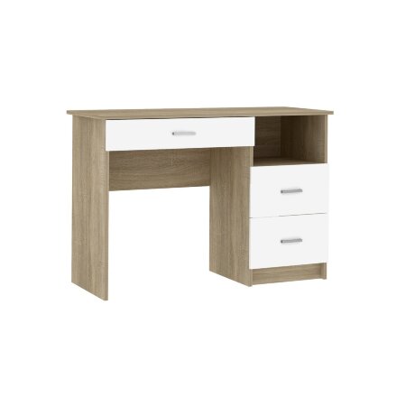 Стол туалетный Бланка, сонома / белый 