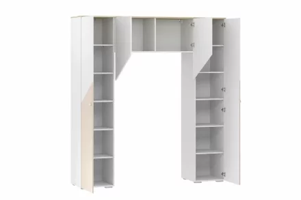 Шкаф комбинированный Банни, макарун 