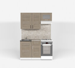 Кухонный гарнитур Лира медиум, 140 см