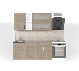 Кухонный гарнитур Лира стандарт, 160 см