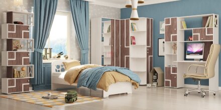 Кровать одинарная Омега - 16 