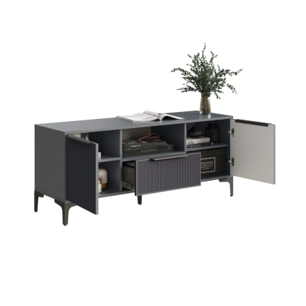 Тумба ТВ 1,35 Кимберли, Графит 