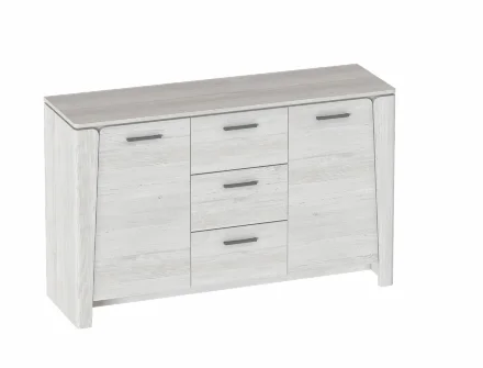 Тумба 2 двери 3 ящика Мальта, Дуб винтерберг 