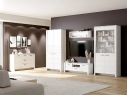 Тумба 2 двери 3 ящика Мальта, Дуб винтерберг