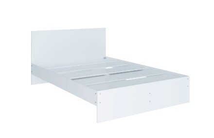 Кровать 1,6 Осло без ящиков, белый 