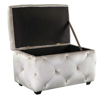 Сундук Classic-Е 64 с откидной крышкой, молочный 